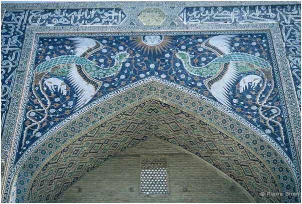 320_Place Liab-i-khaouz - Portail de la Madrasa de Nadir Divan Beghi (1622)
