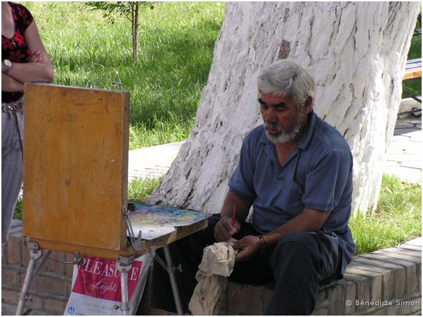 230_Artiste dans la cour de Bibi Khanum